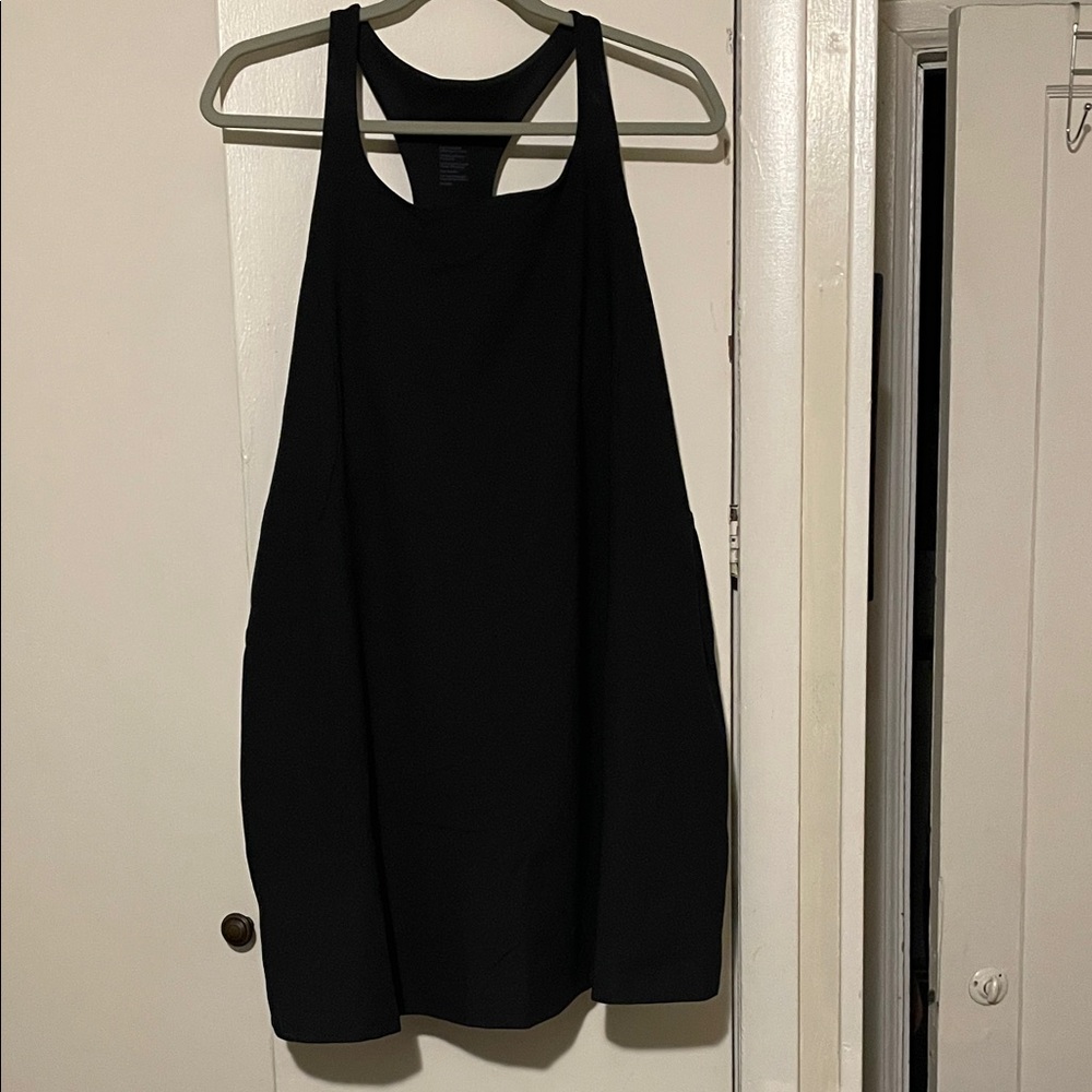 Girlfriend Collective Black Mini Dress